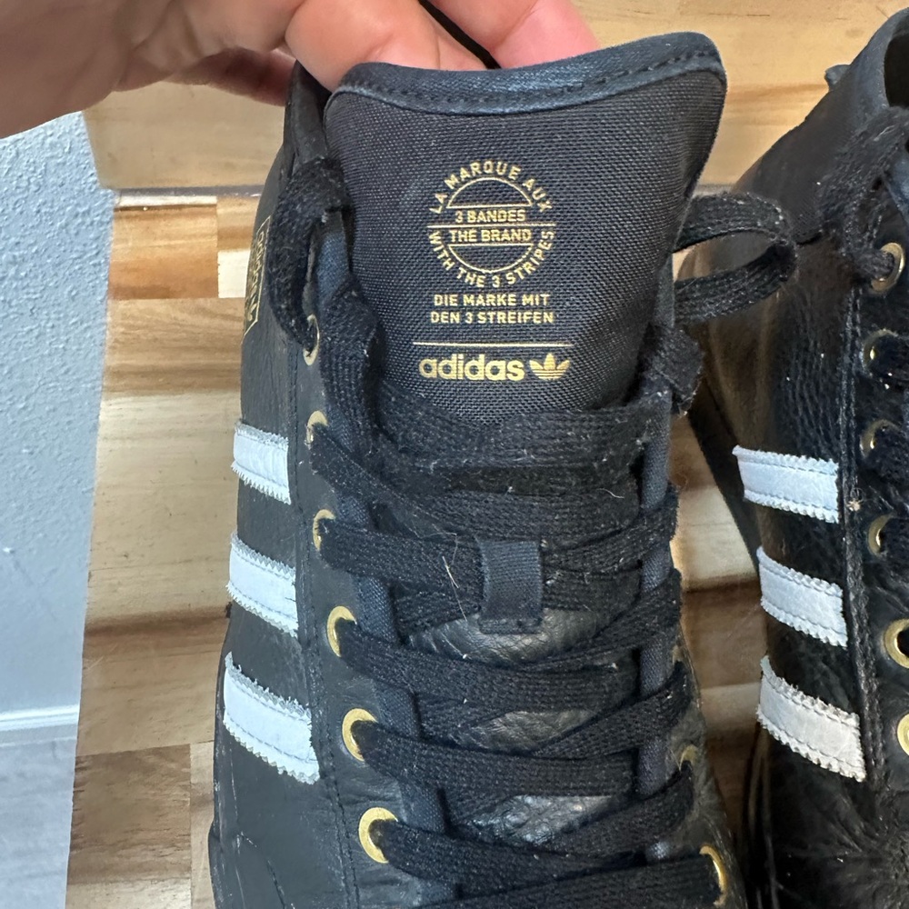 Adidas Snoop x Gonz Black and White Sneakers - Picture 4 of 10